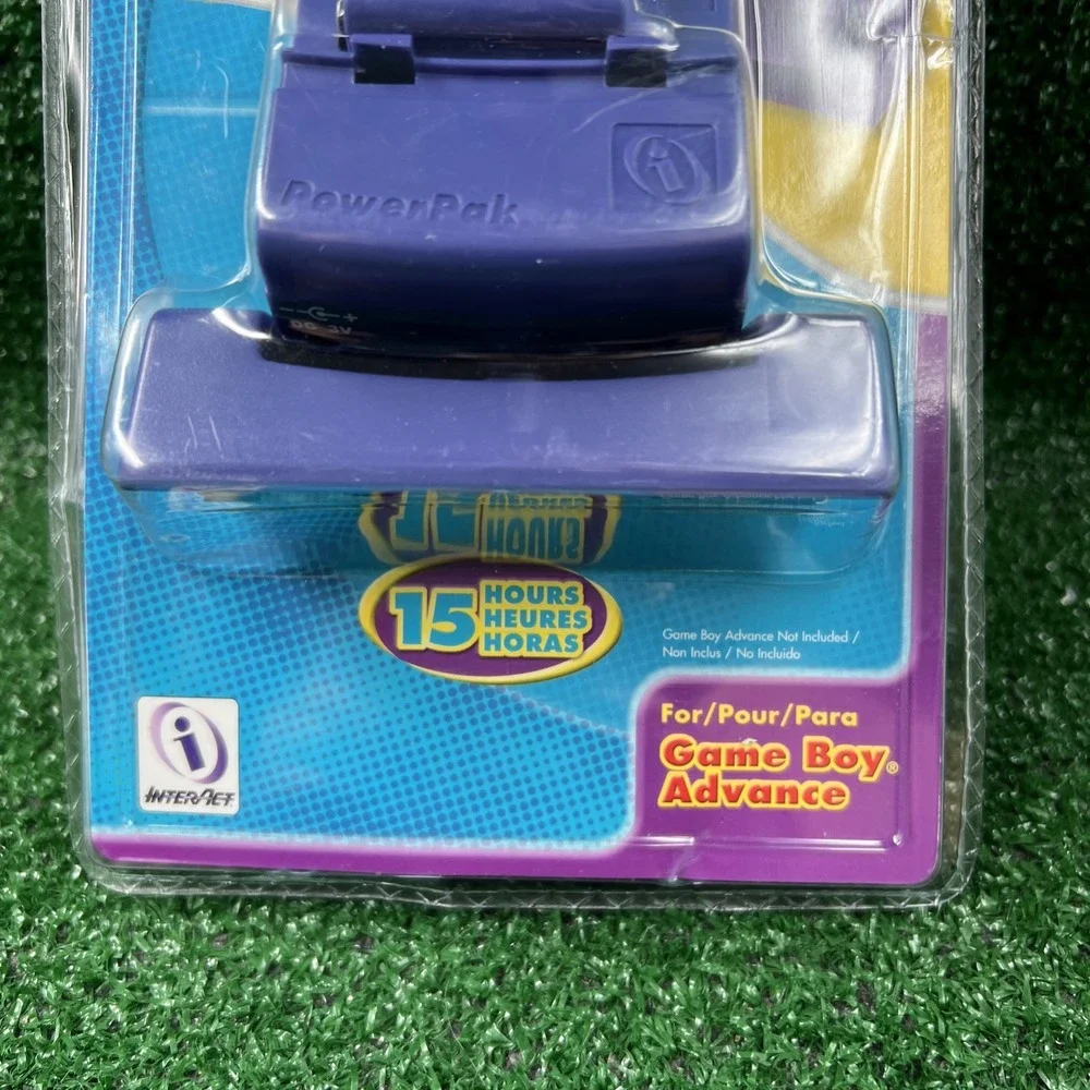 Power Pak Rechargeable Battery &‎ Cradle for Nintendo Game Boy Advance New